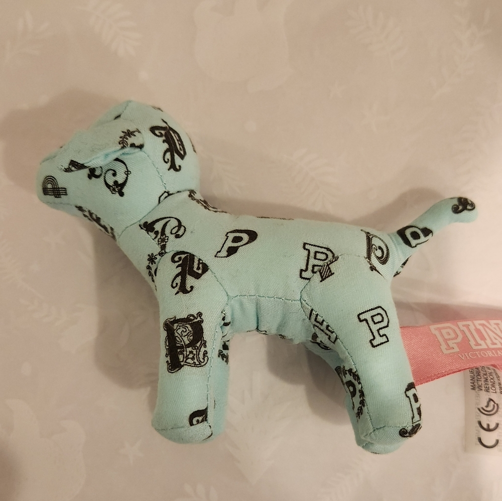 💕✨️NWOT PINK Victoria's Secret mini dog mint color logo